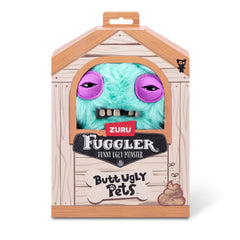 Fuggler Butt Ugly Pets Mr Buttons Rabbit plush, playful mischief and cuddle
