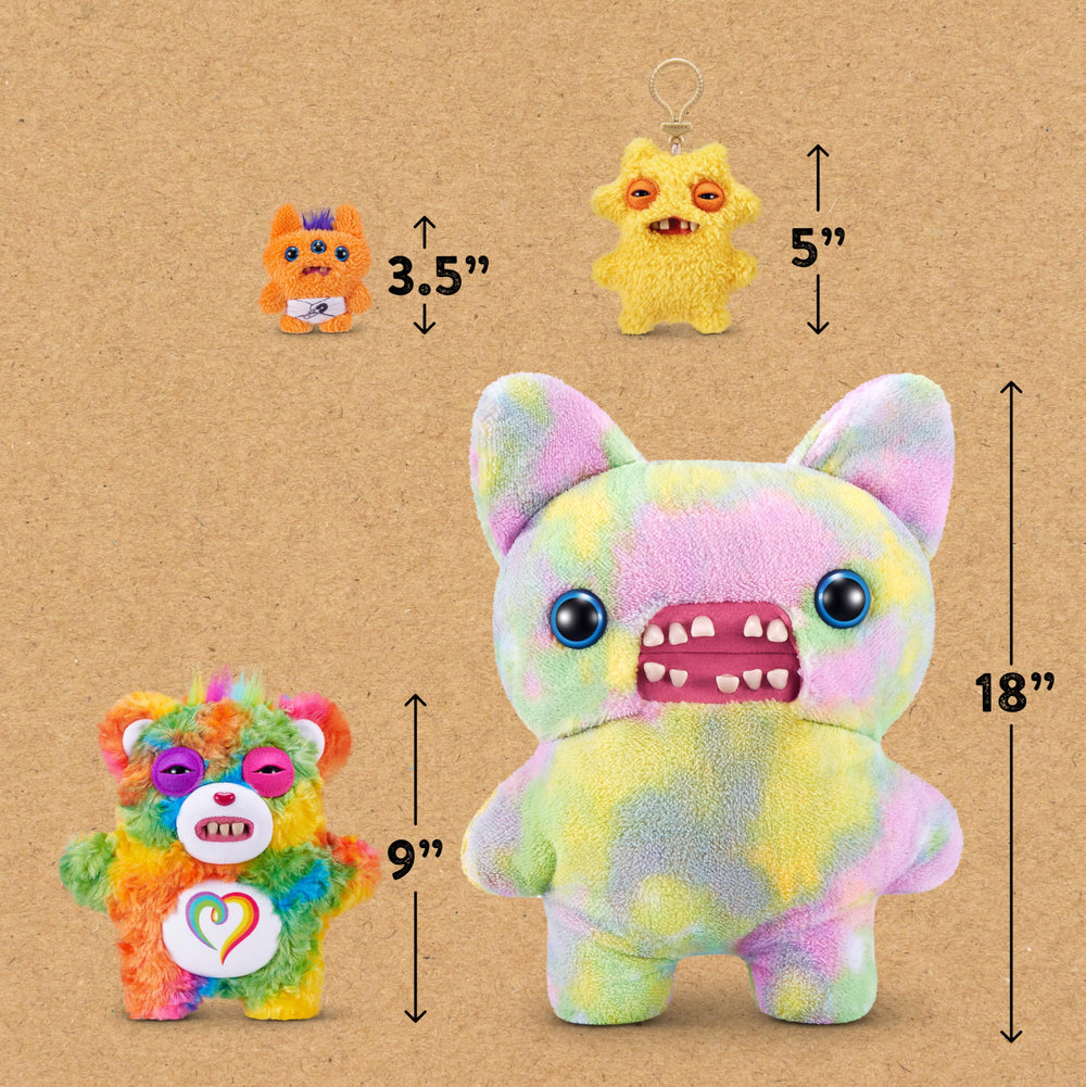 Fuggler Care Bears crossover packaging ready for gifting