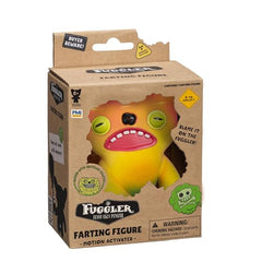 Fuggler color options include black, pink, red, yellow-orange for collectability.