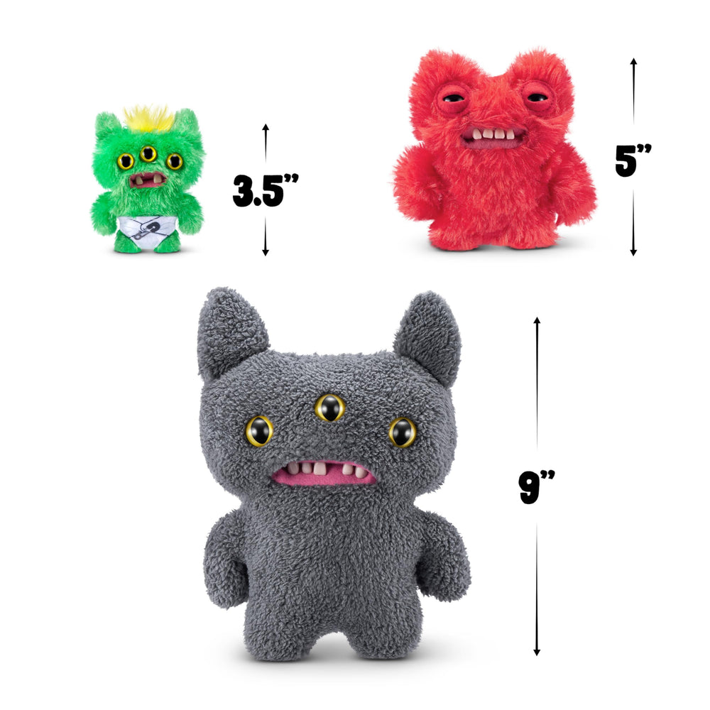 Fuggler's human-like teeth give a memorable, quirky grin.