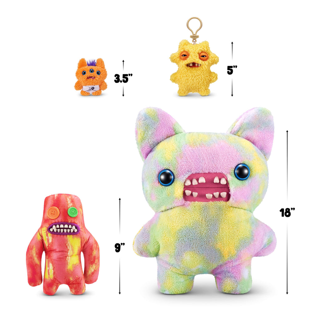 Fuggler Lab Misfits plush showcases ultra-soft fabric for cuddle-ready fun.