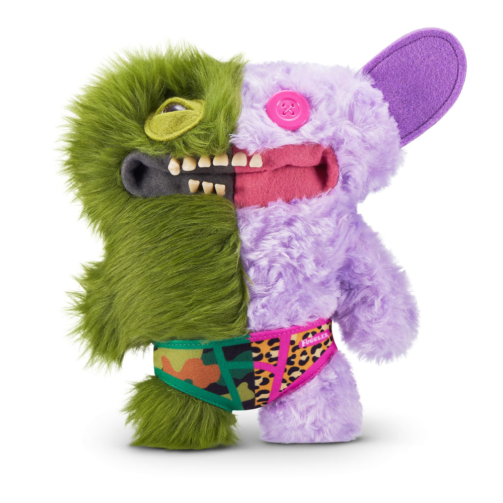 Fuggler misfit monsters duo posed for mischief-filled play and storytelling.