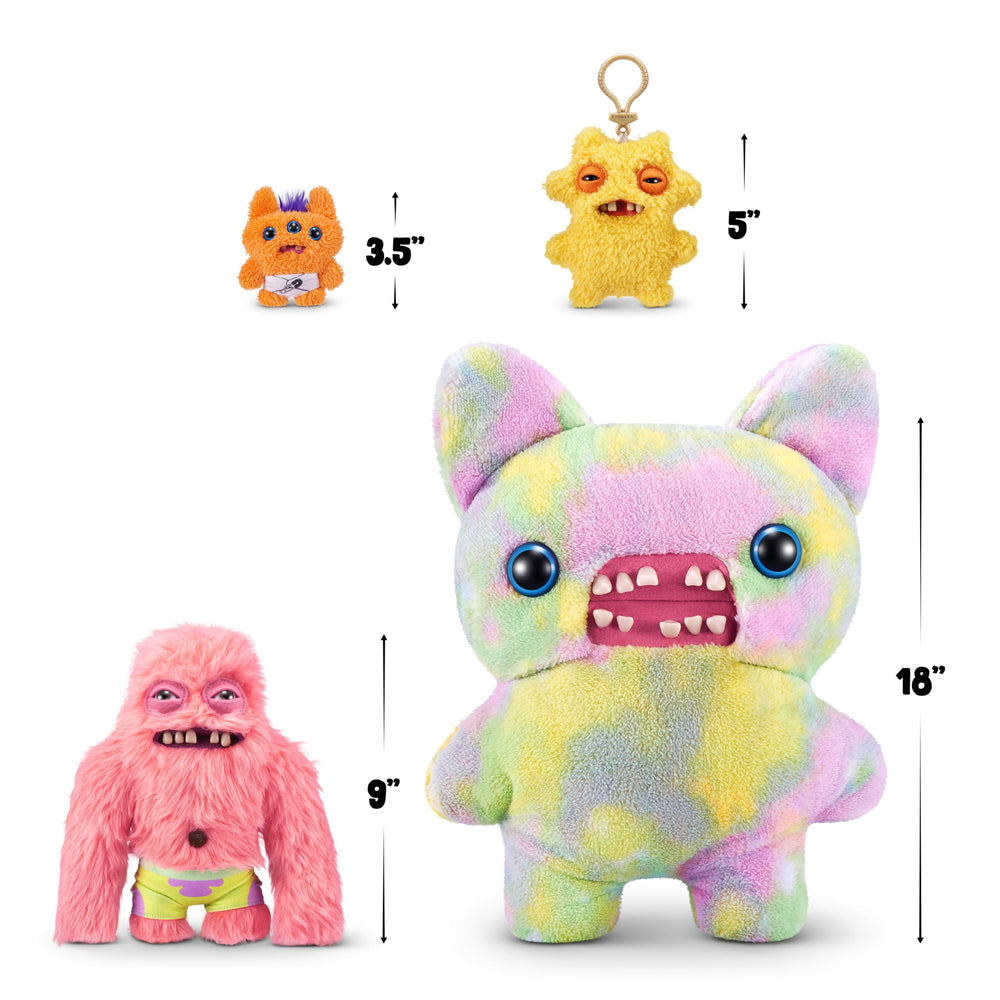Fuggler SpongeBob Patrick 9-inch plush, mischievous pose, ideal gift.
