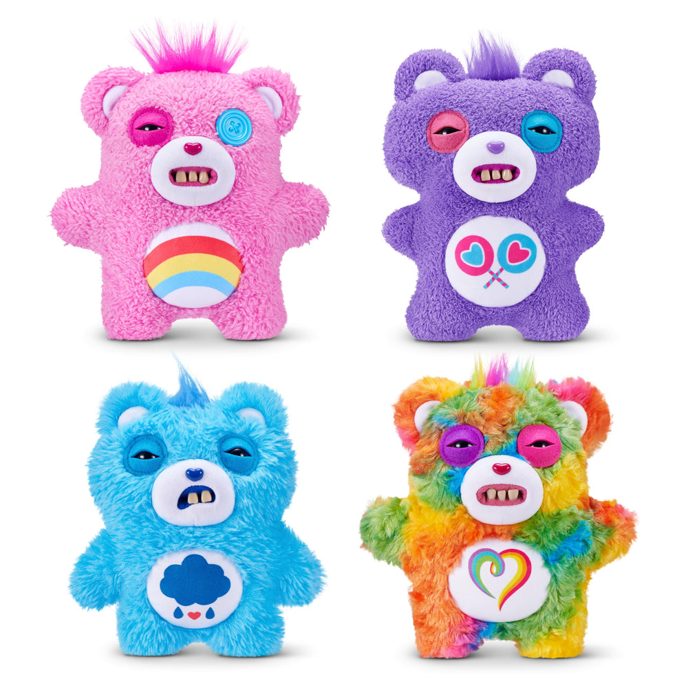 Fuggler Togetherness Bear close-up teeth for a playful display
