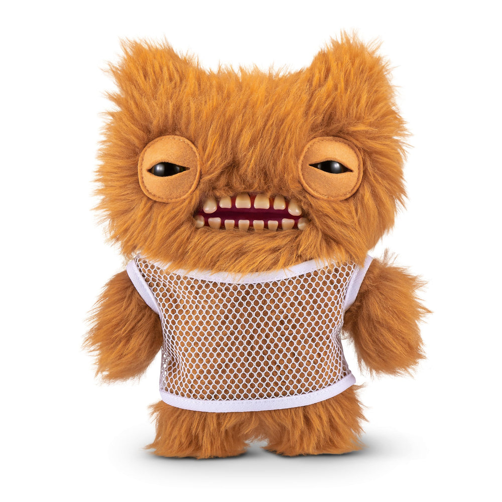 Fuggler Vacay Vibes Ginger plush front view, cuddly companion for playful display