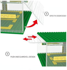 FulHolpe transparent parking chamber lets you view Speed Champions models clearly.