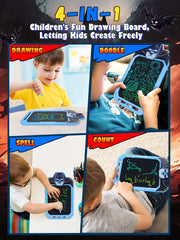 Fullware thickened ABS shell protects the tablet from bumps during play.