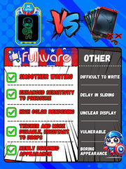 Fullware LCD Writing Tablet Spider Hero Man design close-up, exciting artwork possibilities