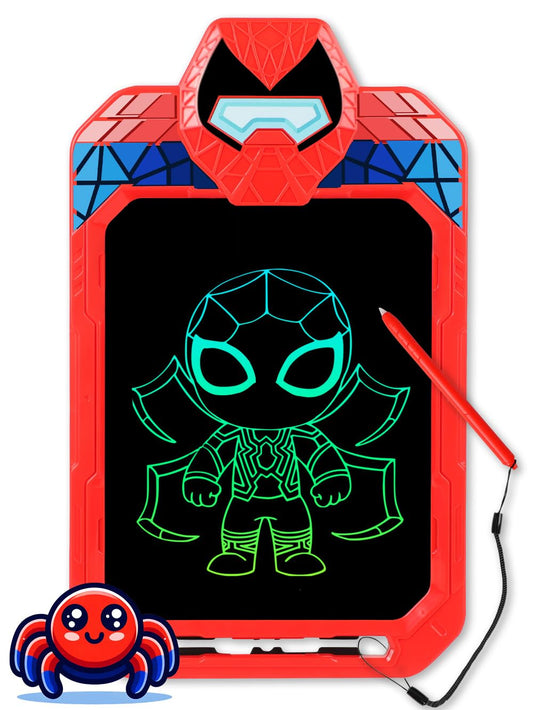 Fullware LCD Writing Tablet Spider Hero front view for creative drawing sessions
