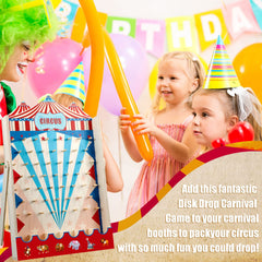 Fulmoon carnival theme encourages playful interaction before and after cake