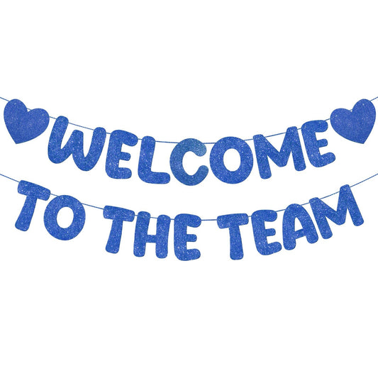 Fulmoon pre-strung welcome banner with two hearts for quick setup.