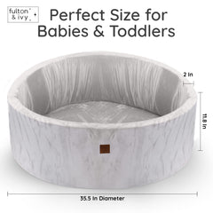 Fulton & Ivy foam mat insert helps maintain shape