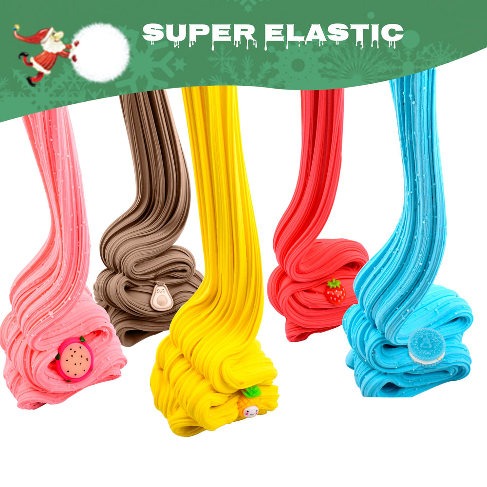 Fumeetplax Watermelon slime in bright colors for imaginative crafting