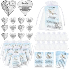 Fumete guardian angel token in heart shape, a meaningful keepsake.