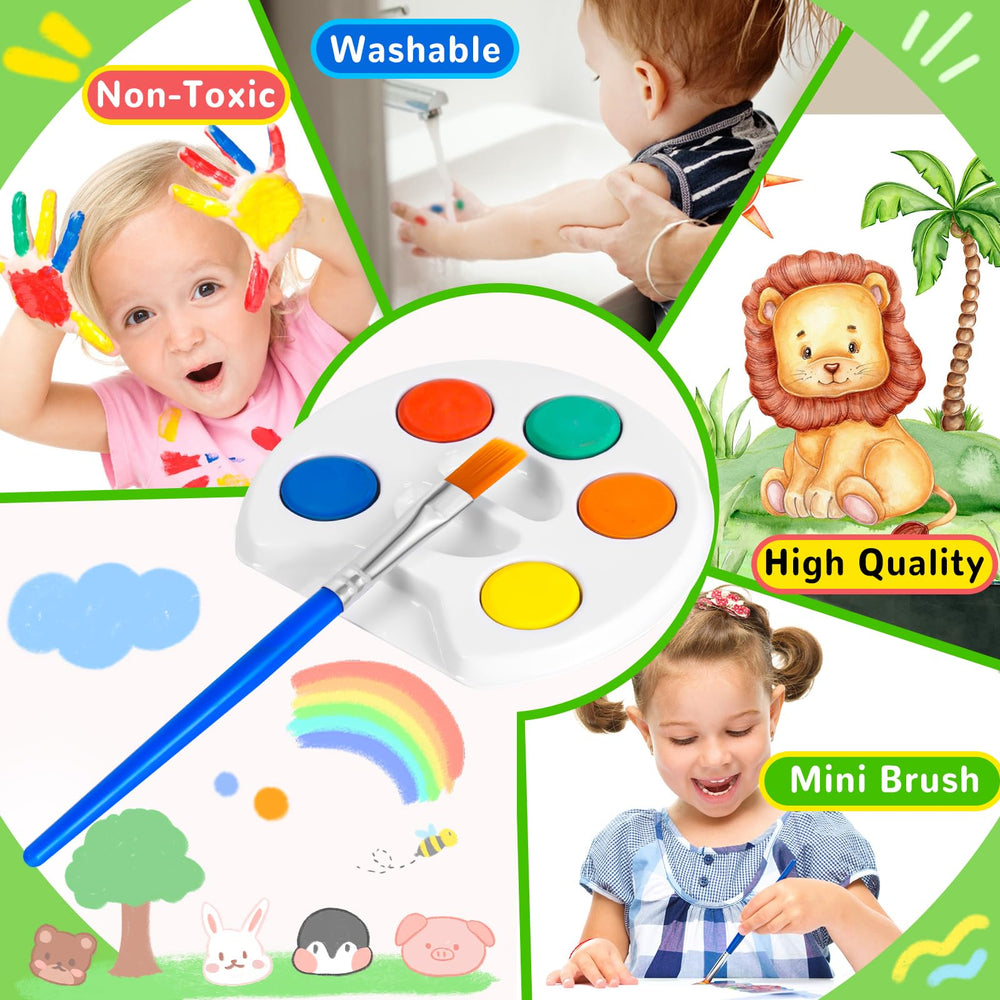 FUMILE color palette tray helps keep colors organized during crafts.