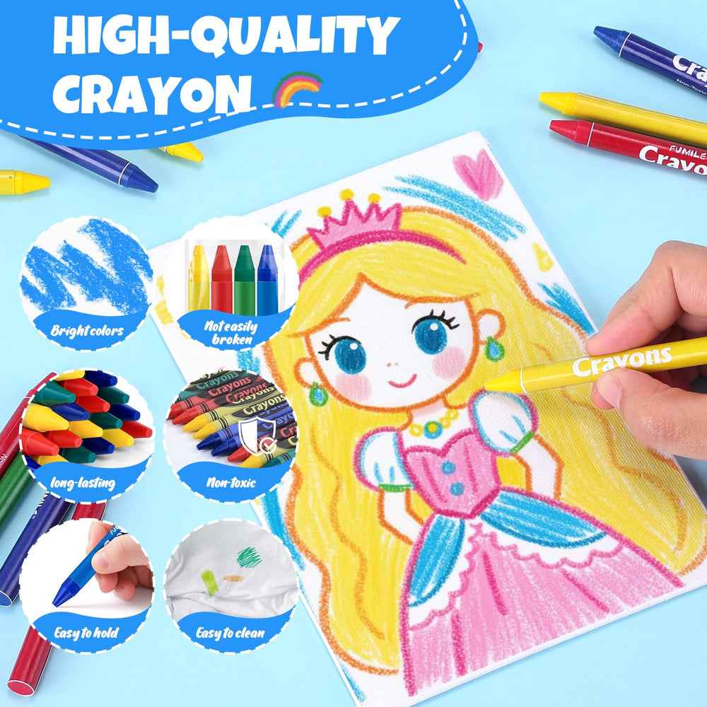 FUMILE vibrant color palette for creative projects and learning.