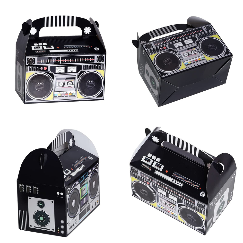 Fumwase hip-hop party favor box adds color and guest gifts to the celebration