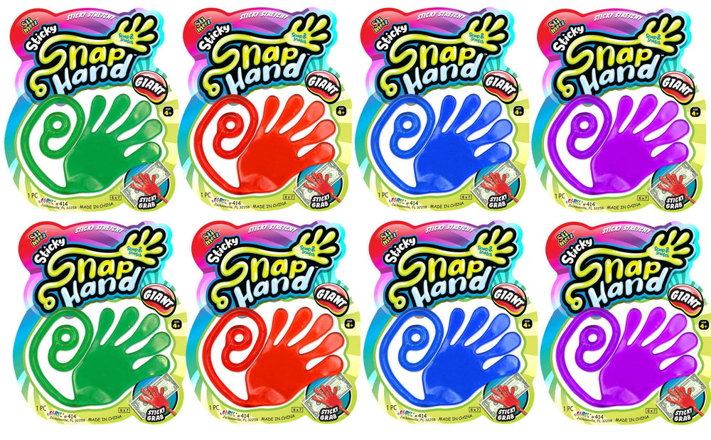 Fun a Ton green giant snap hand offers versatile fidget play during class and breaks.