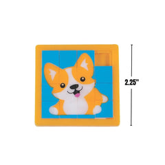 Fun Express dog slide puzzle collection image shows 12 colorful pieces