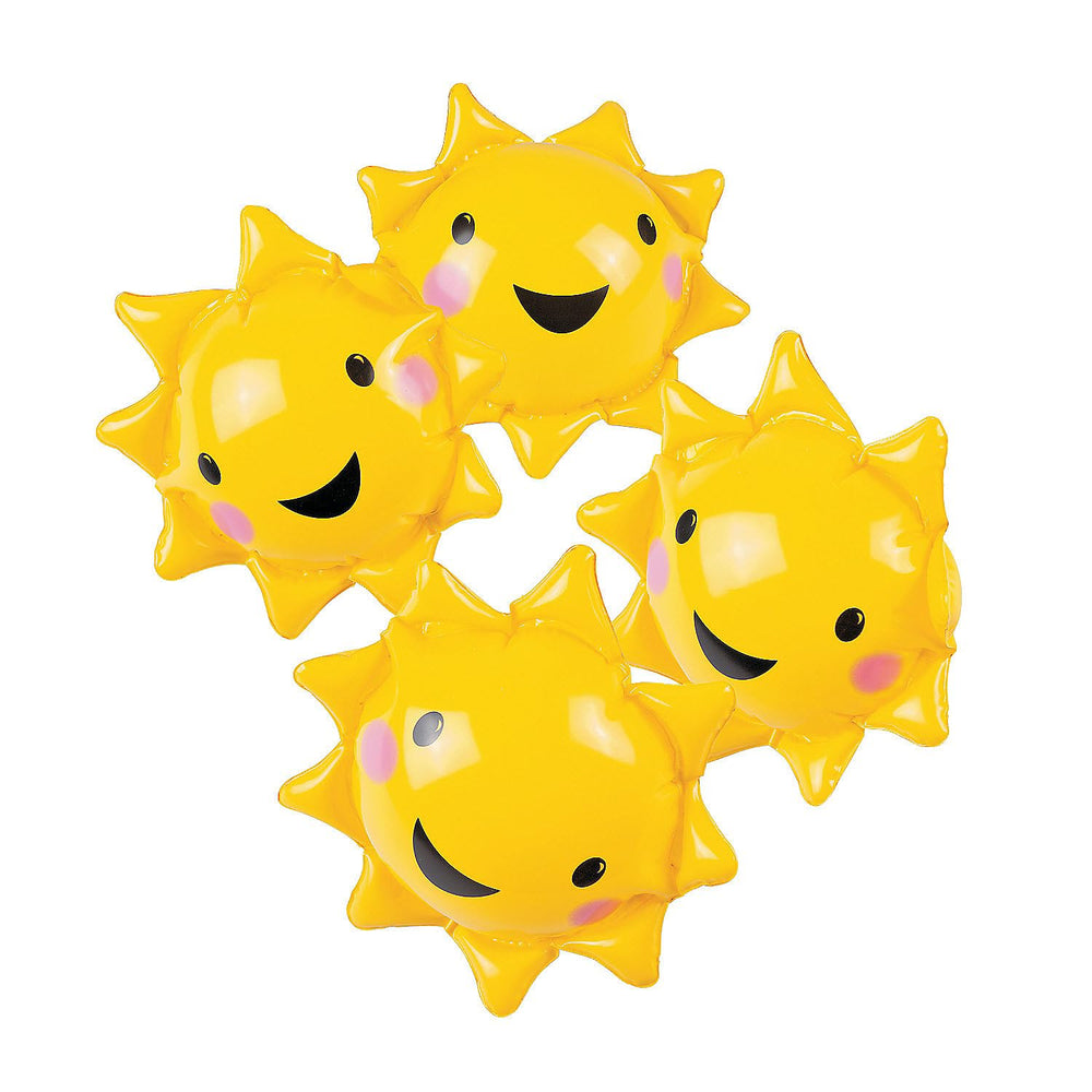 Fun Express You Are My Sunshine mini beach ball front view, perfect party favor for sunny celebrations.