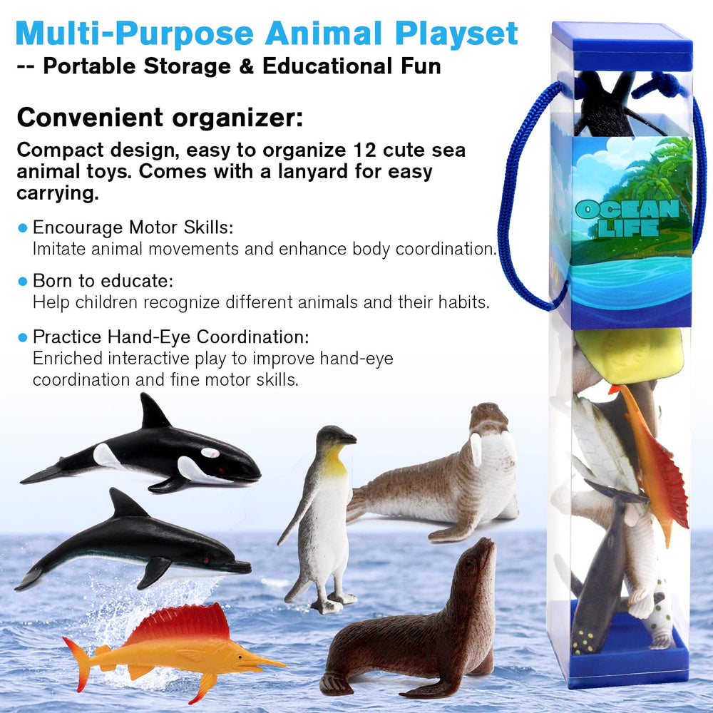 Fun Gift penguin-figure supports seasonal ocean themes and classroom decor.
