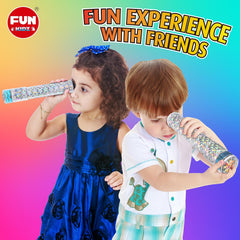 FUN KIDZ DIY kaleidoscope light experiment inspires safe, creative exploration