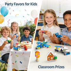FUN LITTLE TOYS classroom-ready blocks suit small groups for collaborative learning.