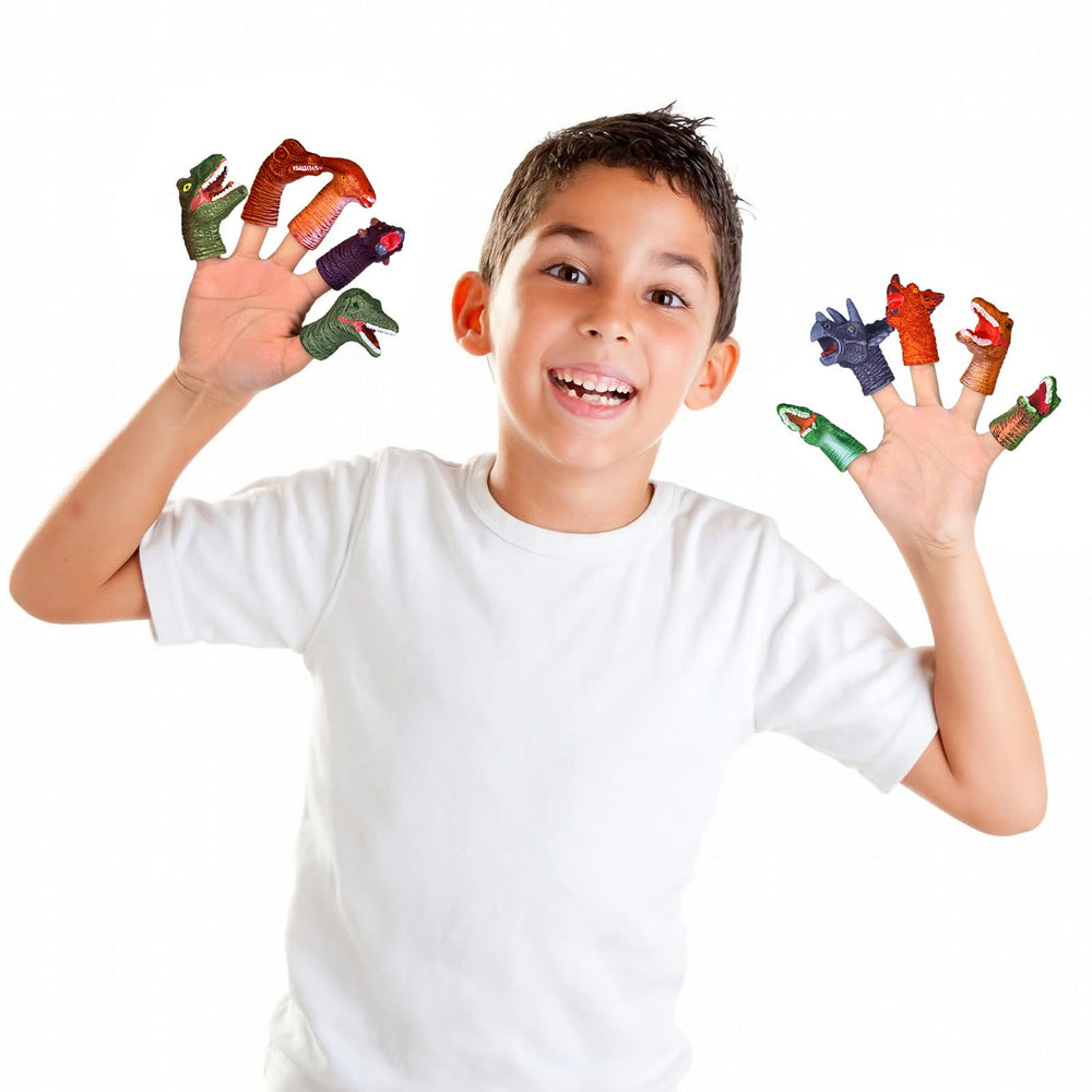 Fun Little Toys Spinosaurus puppet invites adventurous play sessions