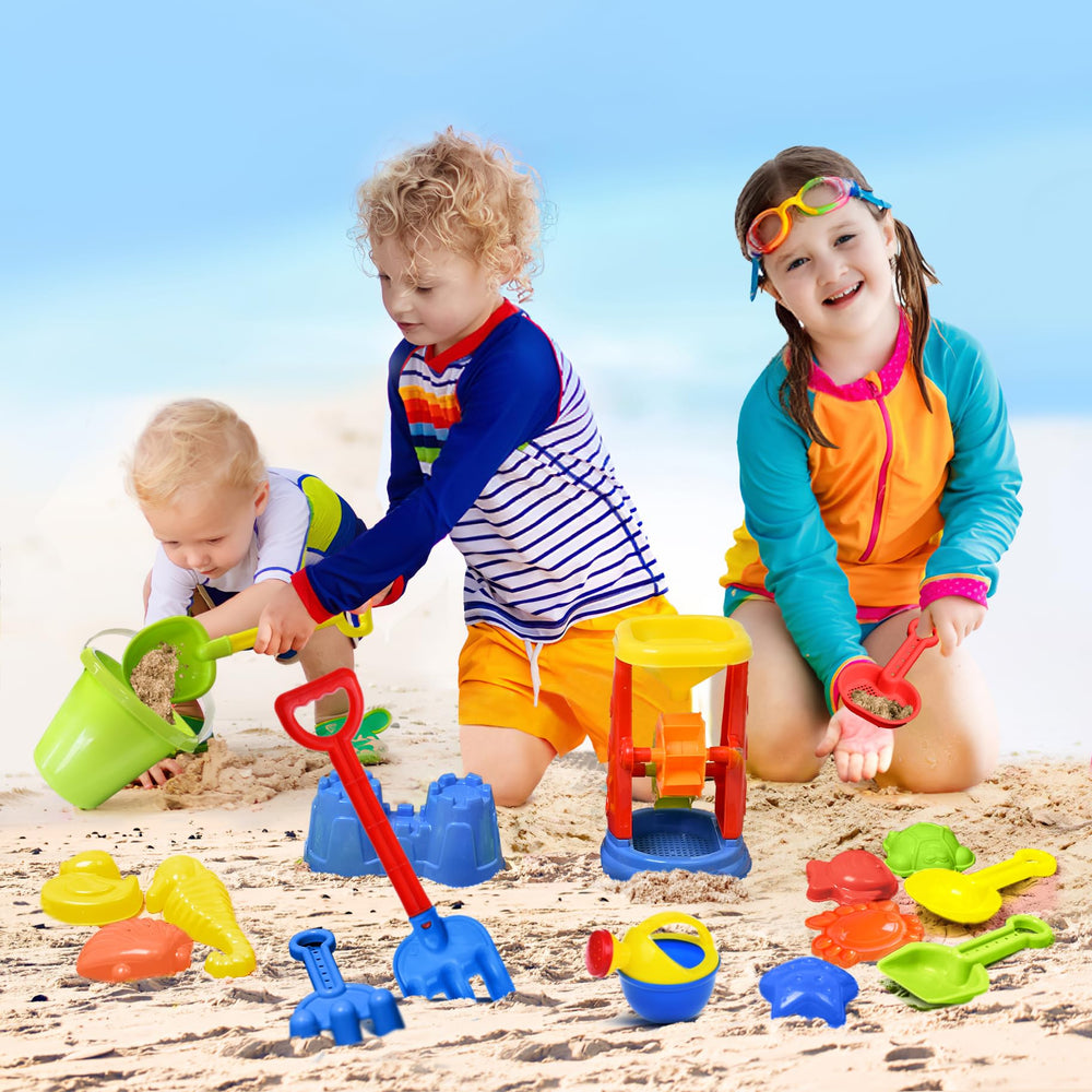 FUN LITTLE TOYS Sand Molds enable creative shapes and lasting memories
