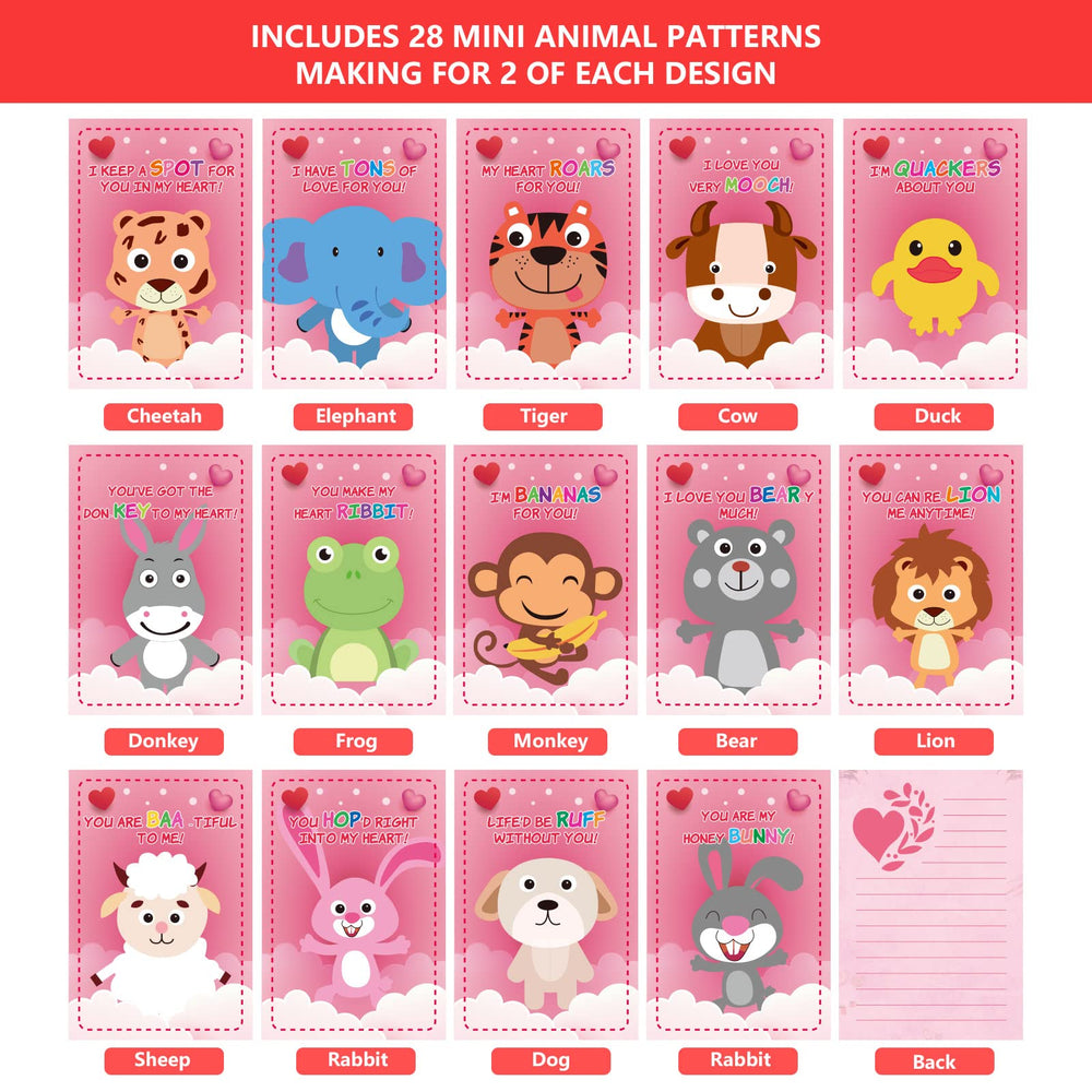 FUN LITTLE TOYS tiger plush with card great for trade and classroom prizes.
