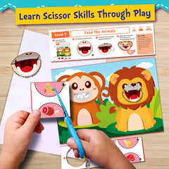Funcils level based activities illustrating snips and fringes.