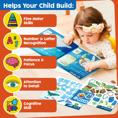 Funcils Paint by Sticker gift ready packaging ideal for birthdays or holidays