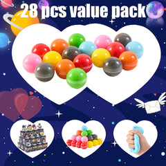 Funewest Valentine's card set with soft slime ball promotes non-candy gift swaps in class.