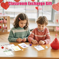 Funewest ready-to-gift cards set simplifies classroom valentine distribution.