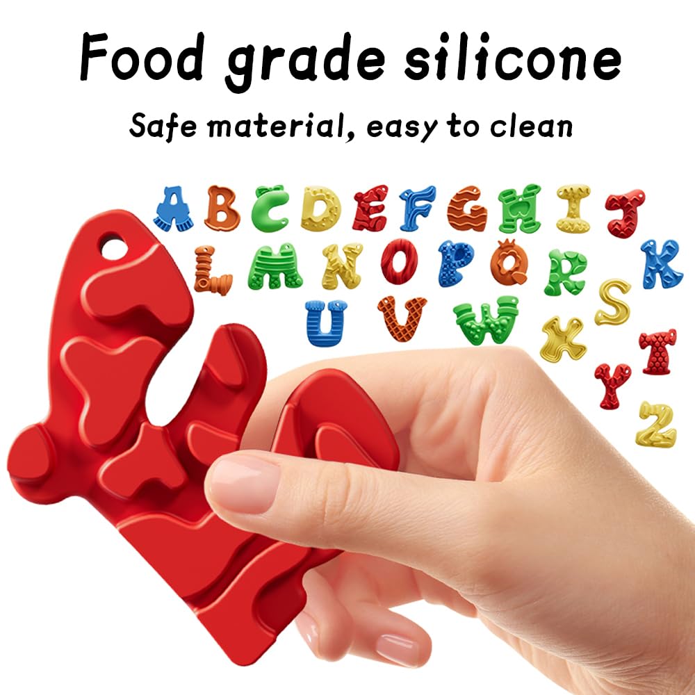 FunFusion 26pc letter fidget stone C for quiet, pocket-sized study relief.