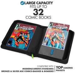 FunGuys binder back view highlights sturdy exterior for durable display.