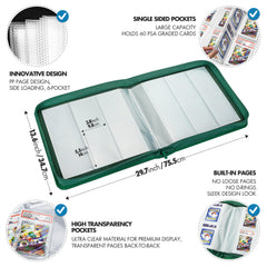 Exo-Tec cover on the FunGuys binder offers water resistance for travel.