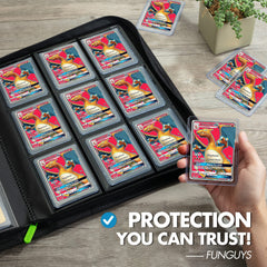FunGuys Toploader Binder holds 252 cards for large collections
