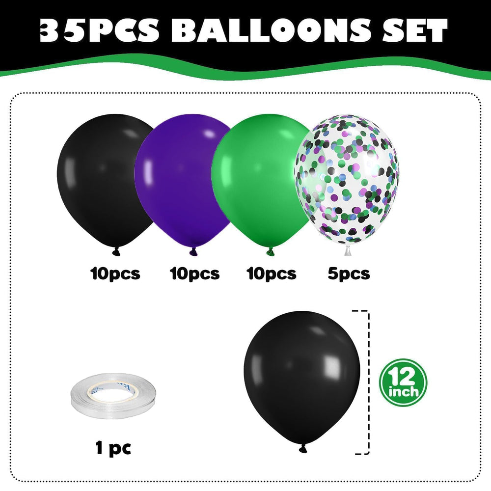FunHot green balloon 12in creates vibrant race-themed party accents