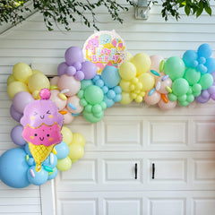 FunHot ice cream foil balloon adds a playful dessert vibe
