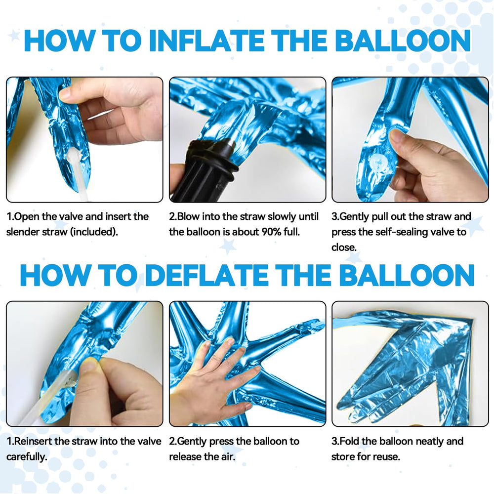 FunHot reusable foil balloons shine for future celebrations.