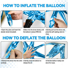 FunHot reusable foil balloons shine for future celebrations.