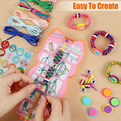 FUNiOi bracelet kit includes twelve elastic bands for flexible sizing.