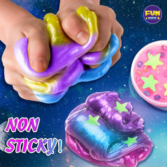 FUN KIDZ beads glitter and foam add sparkle to slime