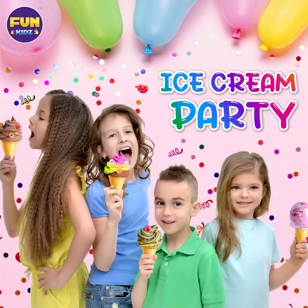 FunKidz Gift Butter Slime Party Time—great for birthdays or classroom rewards