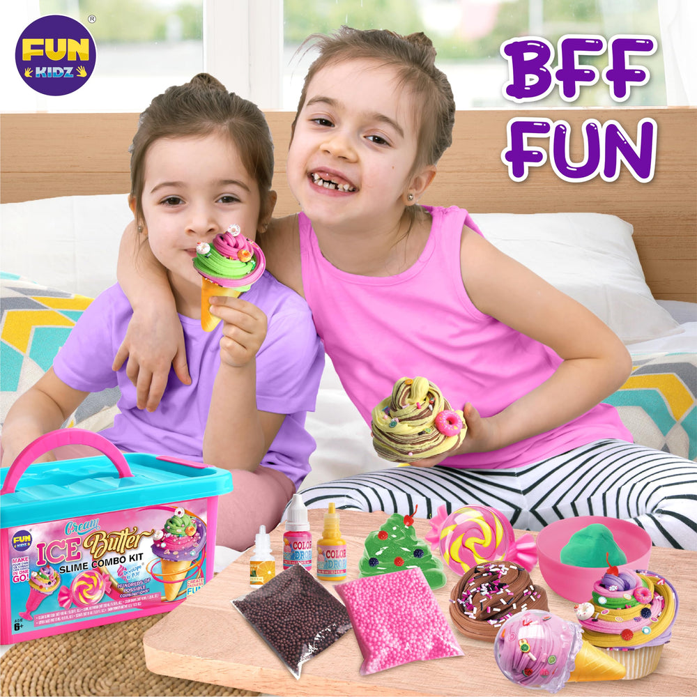 FunKidz Gift Butter Slime Scent Vanilla—gentle vanilla aroma enhances sensory slime sessions
