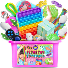 FUN KIDZ mystery sensory fidget pack box for kids on the go