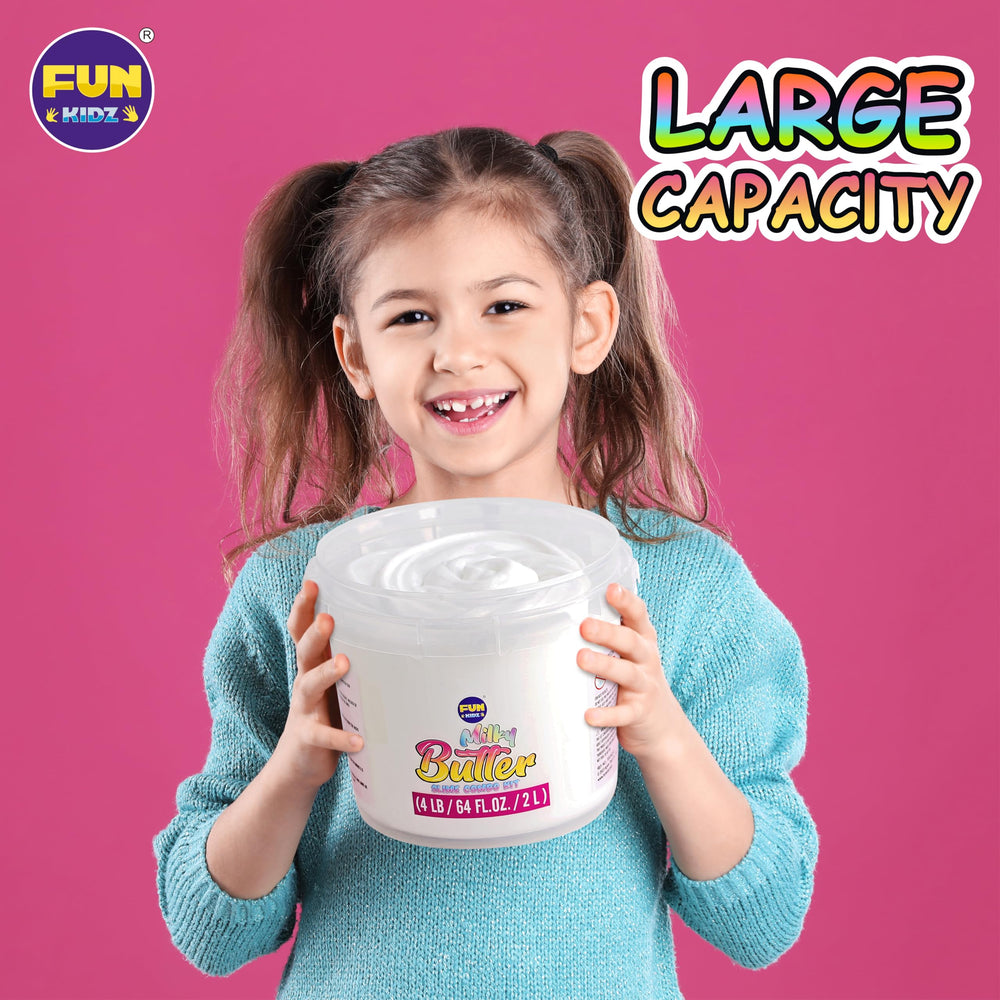 FunKidz Premade Scented Slime provides cozy scent and soft feel for relaxed play