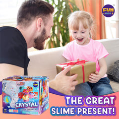 FUNKIDZ soft stretchy crystal slime with satisfying tactile feel.