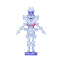 Funko Arctic Ballora face closeup captures character in display.